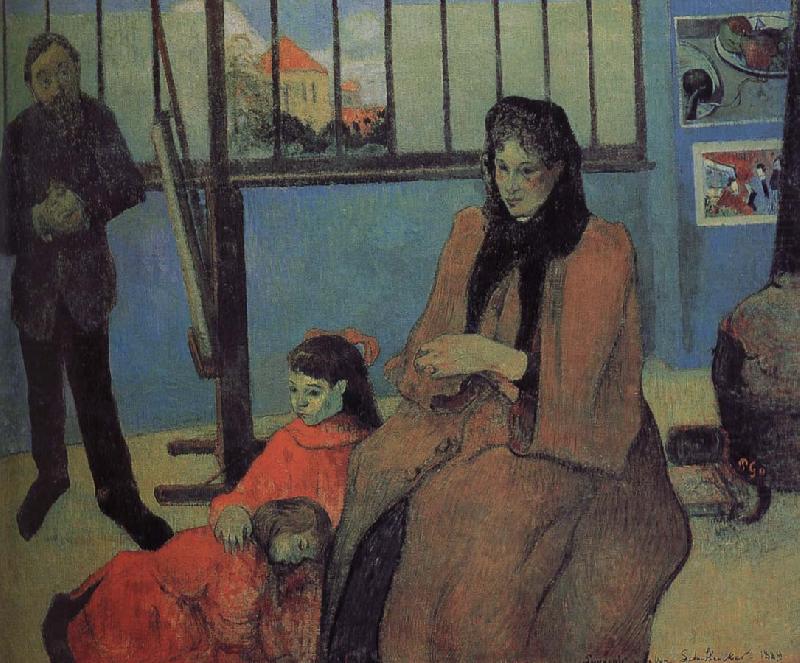 a painter, Paul Gauguin